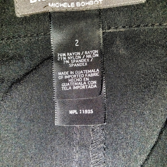 Bisou Bisou Black Jacket Size 2 - Picture 4 of 4